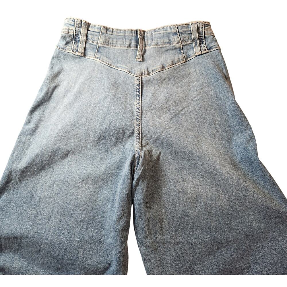 Free People We The Free Libre Wide-Leg Jeans Blue Size 27 NWOT - Picture 6 of 9